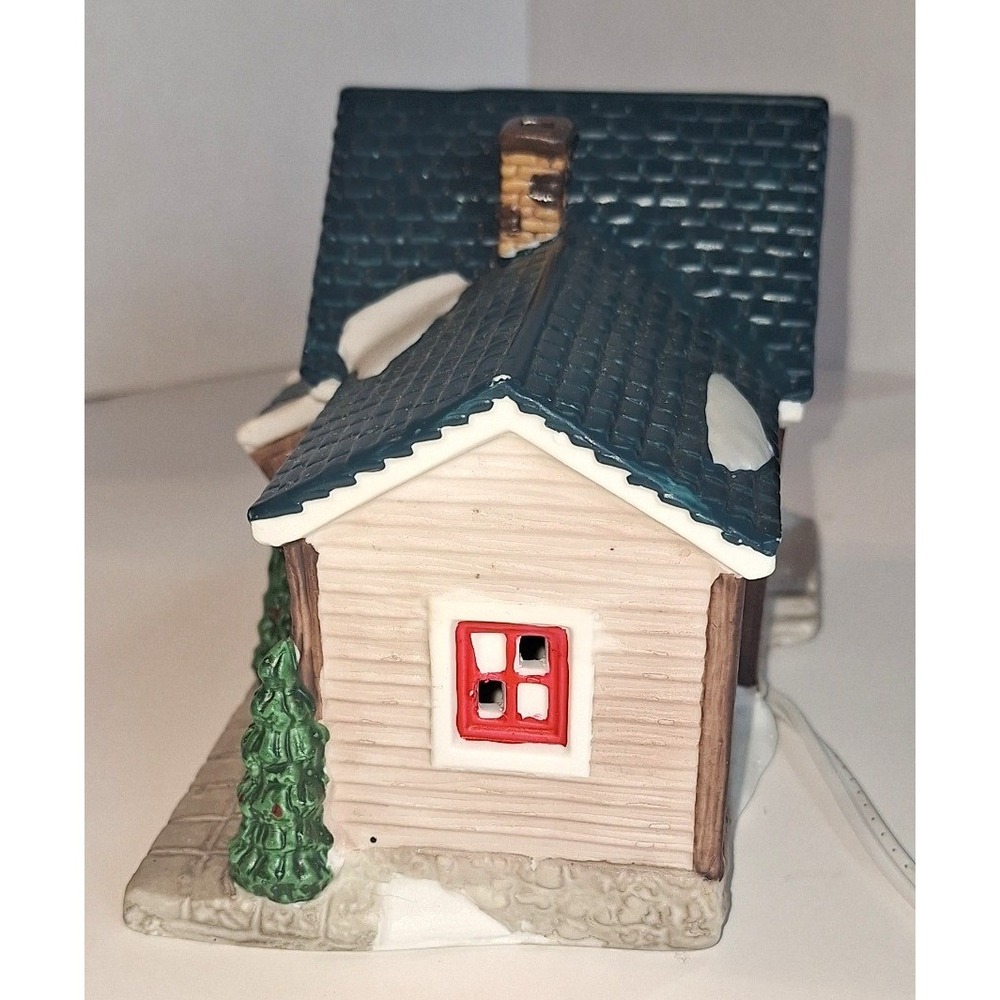 Martini's Bar of Bedford Falls It's A Wonderful Life Illuminated Village House - Picture 5 of 7